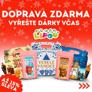 🎁 Vánoce klepou na dveře a u nás v Lipoo máme dárky vyřešené! 🎄 Limitované balíčky plné čajových medvídků, medových...