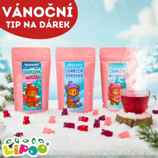 🧸❄️ Zasněžená jahůdka, zamrzlá borůvka nebo melunek? Zimní edice čajových medvídků z Lipoo je tady – voňavá, hravá a...