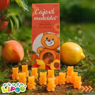 🍑🍋 Aby každé ráno bylo svěží a radostné! Čajoví medvídci s příchutí broskve a citronu jsou ideální start dne – voňavý,...