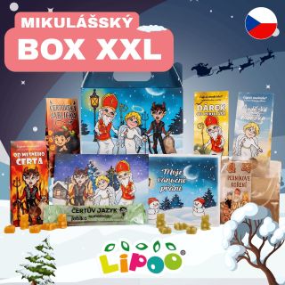 🎁 MIKULÁŠSKÝ BOX XXL je tady a je napěchovaný dobrotami, které potěší každého malého andílka i čertíka! Od perníkového...
