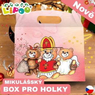 🎁 Mikulášský Box pro Holky od Lipoo je tady! Tři medvědí pomocníci – Mikuláš, andílek a čertík – přinášejí kouzelnou...