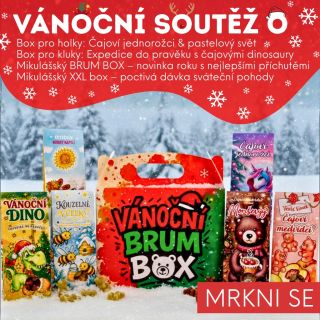 🎄🎁 VÁNOČNÍ SOUTĚŽ S LIPOO! Vyhraj obří Mikulášský balíček plný radosti, chutí a fantazie! 💫 Čajoví jednorožci, dinosauři,...