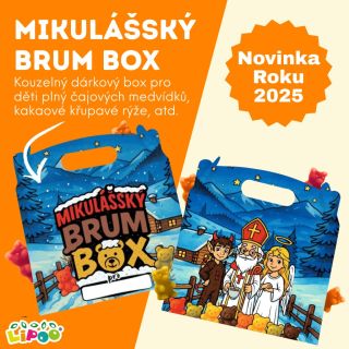 🧸✨ MIKULÁŠSKÝ BRUM BOX je tady! Kouzelný balíček plný čajových medvídků, kakaové křupavé rýže a dalších dobrot, které...