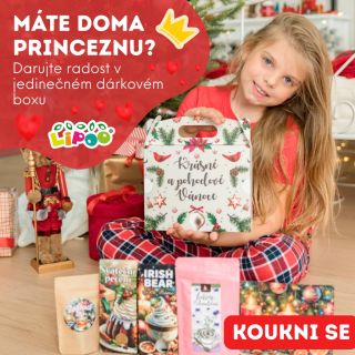 👑 Máte doma princeznu? Darujte jí radost v kouzelném dárkovém boxu! Plný chutí, barev a sváteční atmosféry – ideální pod...