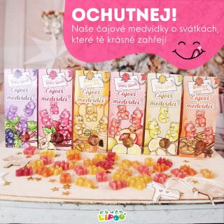 Hravá a lákavá (Zaměřená na chuť) Ochutnejte Vánoce v jednom hrnečku! ☕🧸 Naši čajoví medvídci jsou připraveni vás krásně...